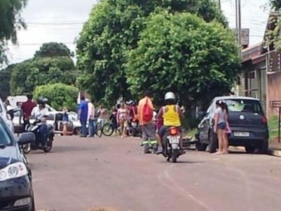 Nova Andradina: Em picape roubada, suspeito tenta fugir da PM, mas bate em veículos e vai preso