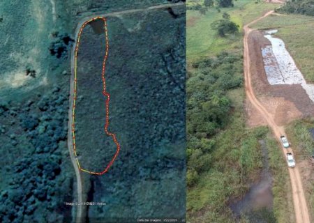 Em Nova Andradina, dono de imobiliária é autuado por prejuízo em área protegida durante construção de loteamento