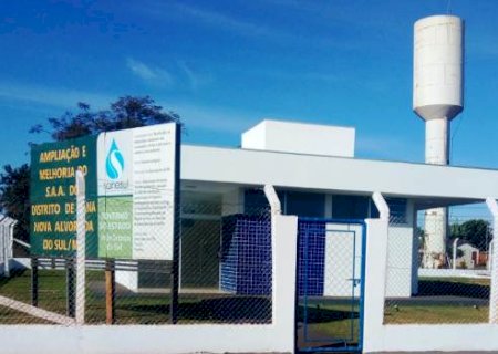 Sanesul acelera conclusão de obras em Nova Alvorada do Sul