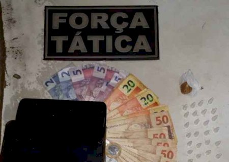 PM prende casal em flagrante por tráfico de drogas em Nova Andradina