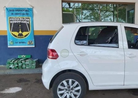 Motorista de aplicativo é preso com 59 quilos de maconha na BR-376 entre Ivinhema e Nova Andradina