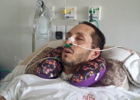 Mulher faz rifa para ajudar no tratamento de marido vítima de acidente em MS
