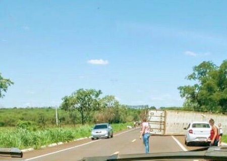 AGORA: acidente com morte na rodovia BR-267 entre Nova Alvorada do Sul e Nova Casa Verde