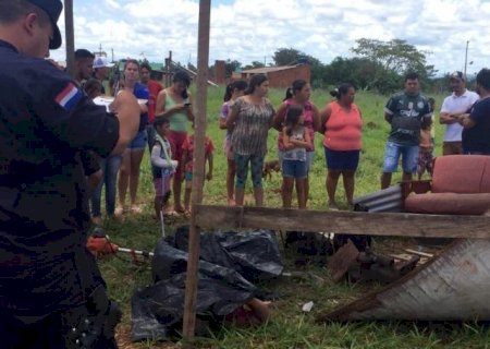 Homem morre após ser atingido por raio no assentamento Santa Teresa em Ponta Porã