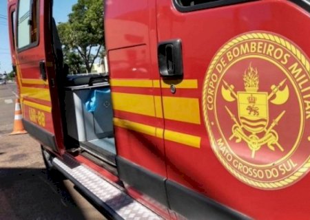 Bombeiros fazem parto de bebê prematuro dentro de viatura em Nova Andradina
