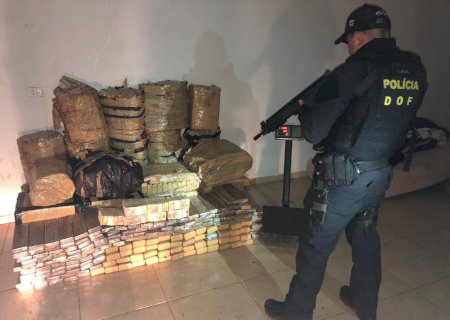 Polícia fecha depósito do tráfico e encontra quase R$ 160 mil em dinheiro na Fronteira