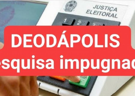 Por risco de manipulação de dados, TRE/MS mantem pesquisa de Sartor impugnada em Deodápolis