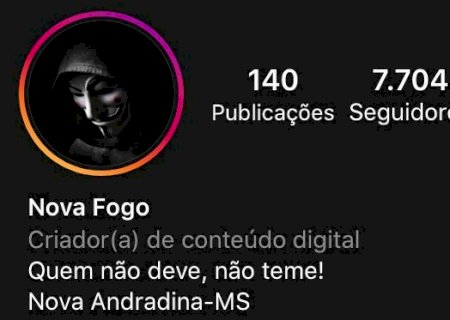 Suspeito de criar perfil fake para difamar pessoas é identificado em Nova Andradina