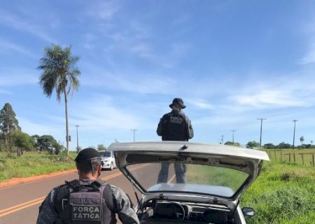 Força tática apreende 103 kg de maconha em Deodápolis