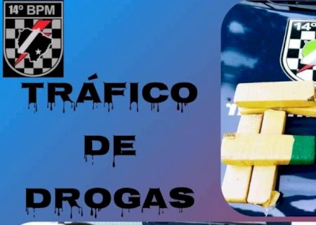 Força Tática flagra duas pessoas com droga em Deodápolis