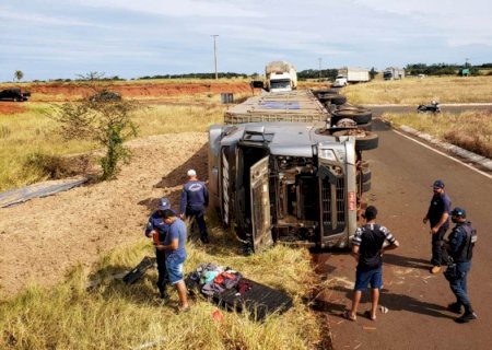 Morador em Rio Brilhante morre em acidente na MS-145 em Deodápolis