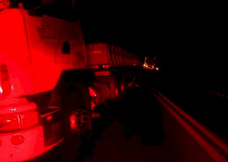 Em Nova Alvorada, homem morre ap&oacute;s ser atropelado por carreta carregada de gr&atilde;os