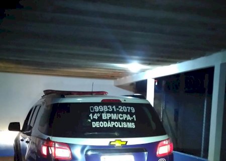 PM de Deodápolis apreende menor por dirigir veículo automotor em vias públicas