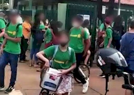 Em Deodápolis, suspeita de aluno armado ap&oacute;s briga leva PM e Conselho Tutelar &agrave; escola