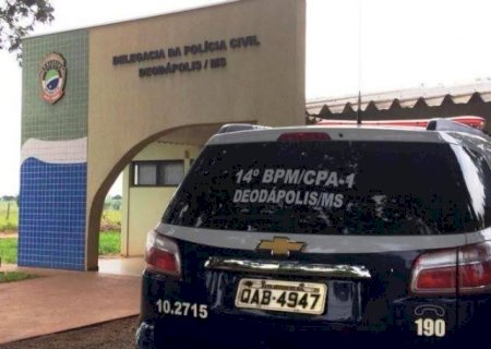 Em Deodápolis, policiais militares conduzem autor de violência doméstica