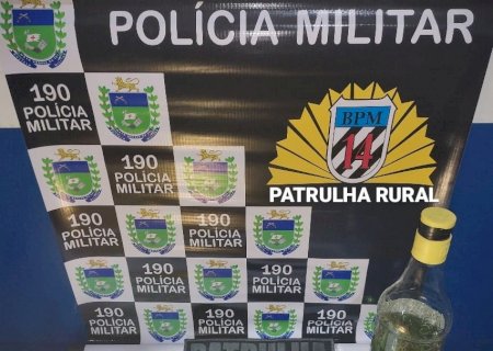 Em Jateí, Policiais Militares da Patrulha Rural apreendem entorpecentes nas imediações da antiga farinheira