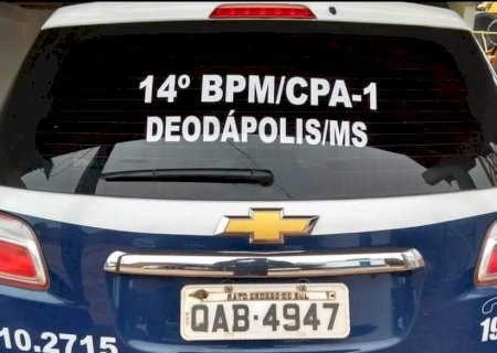 Jovem é preso em flagrante por tráfico de drogas em Deodápolis