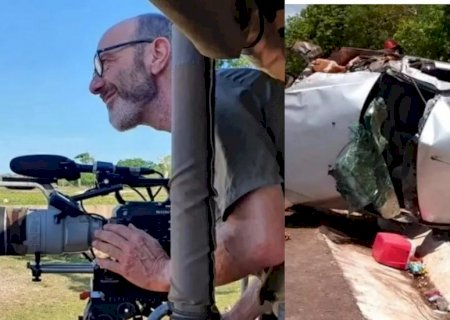 Diretor francês está entre as vítimas de acidente de carro na BR-262 em Aquidauana