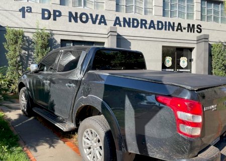 PRF recupera caminhonete roubada em MG que seria entregue em Ipezal