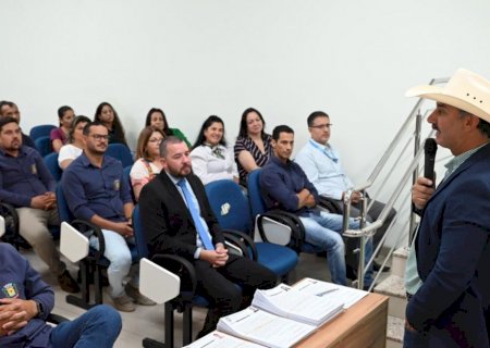 34 aprovados em concurso público tomaram posse hoje em Ivinhema