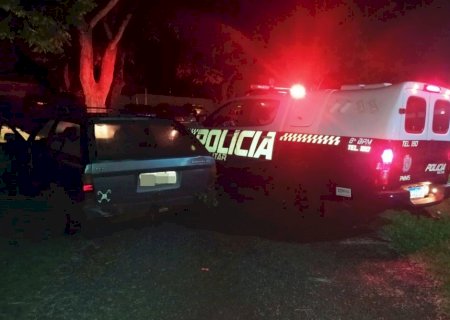 PM de Angélica apreende veículo usado por autores para violar e danificar lavoura