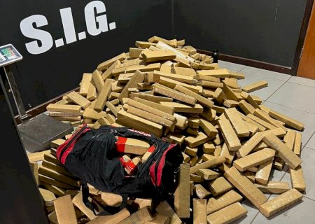Polícia Civil prende homem com 470kg de maconha em Ivinhema