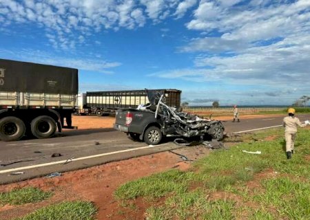 Acidente mata 5 na MS-040, entre elas 2 crianças