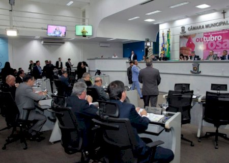 Na última sessão do ano, Prefeitura de Campo Grande encaminha 15 projetos de lei para votação em urgência na Câmara