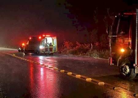 Em Nova Alvorada, motorista &eacute; arremessado para fora de carro durante capotagem e morre