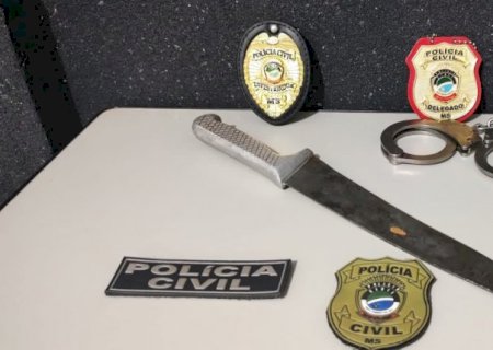 Em Deodápolis, Polícia Civil prende acusado de tentativa de homicídio