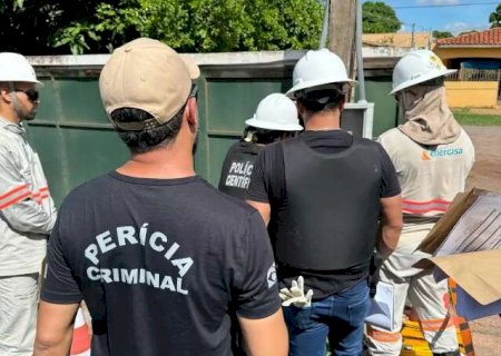 Em Bela Vista, pol&iacute;cia prende quatro pessoas em flagrante por furto de energia