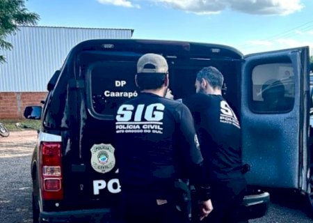 Polícia civil prende em flagrante acusado de roubo e tráfico de drogas em Juti e cumpre mandado de autor de furto qualificado