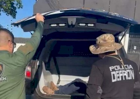 Envolvido em assassinato de homem a golpes de foice é preso, Coronel Sapucaia