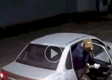 Ladr&otilde;es que usaram carro para arrombar loja s&atilde;o presos em Campo Grande