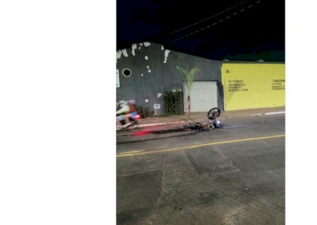 Vítima que estava em moto morre ao ser atingida por carro no Jardim Seminário, em Campo Grande