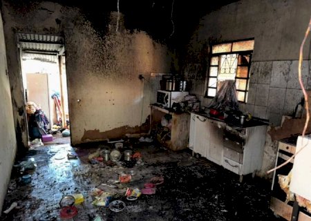 Irmãs brigam e uma delas começa incêndio em casa em Nova Andradina