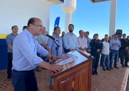 Governo de MS entrega base da PM rodoviária em Ipezal, reforçando segurança e infraestrutura no distrito