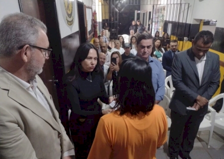 Com internas mostrando trabalho, mutirão leva atenção e cuidados ao presídio de Jateí
