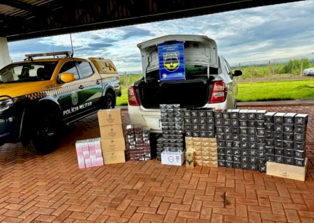 Polícia apreende carga de perfumes árabes avaliada em R$ 25 mil em Angélica