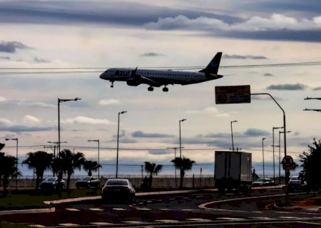 Aeroporto Internacional de Campo Grande opera sem restrições neste domingo