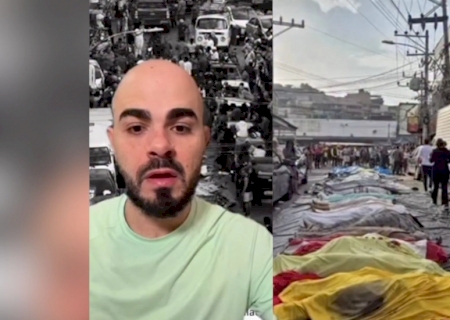 VIDEO: ‘Não é chacina, é faxina’: influencer de Campo Grande dispara opinião polêmica sobre operação no RJ