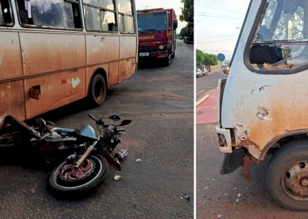 Dois graves acidentes envolvendo motociclistas são registrados em Ivinhema