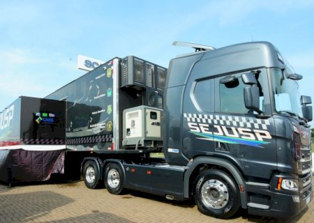 Carreta da Saúde volta a Dourados com atendimentos gratuitos para servidores da segurança pública