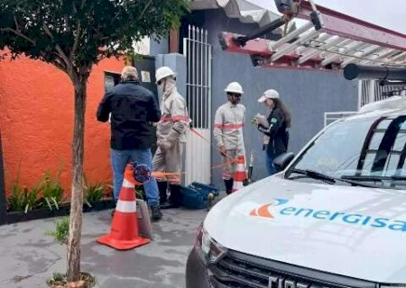 Operação contra furto de energia mira 48 imóveis na região central da Capital