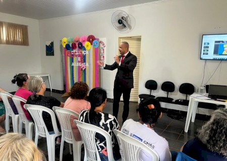 Polícia Civil de Deodápolis promove palestra sobre crimes virtuais para os idosos