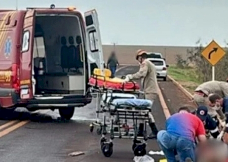Gêmeo morre após carro capotar na MS-430 de São Gabriel do Oeste