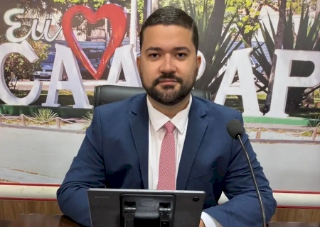 João Paulo do Dinho faz balanço do primeiro ano como vereador e presidente da Câmara de Caarapó