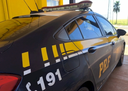 PRF recupera veículo em Nova Alvorada do Sul