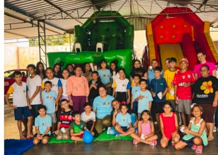 Deodápolis: SCFV retoma atividades no CCI com acolhimento e integração para crianças e adolescentes