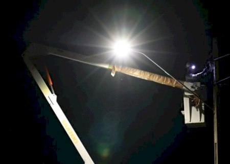 Prefeitura inicia processo de modernização da iluminação pública de Dourados